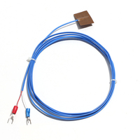 1PC Surface Temperature Sensor Type K/J/T-patch Thermocouple High-temperature Sheet Sticks Temperature Sensor Probe 1m/2m/3m