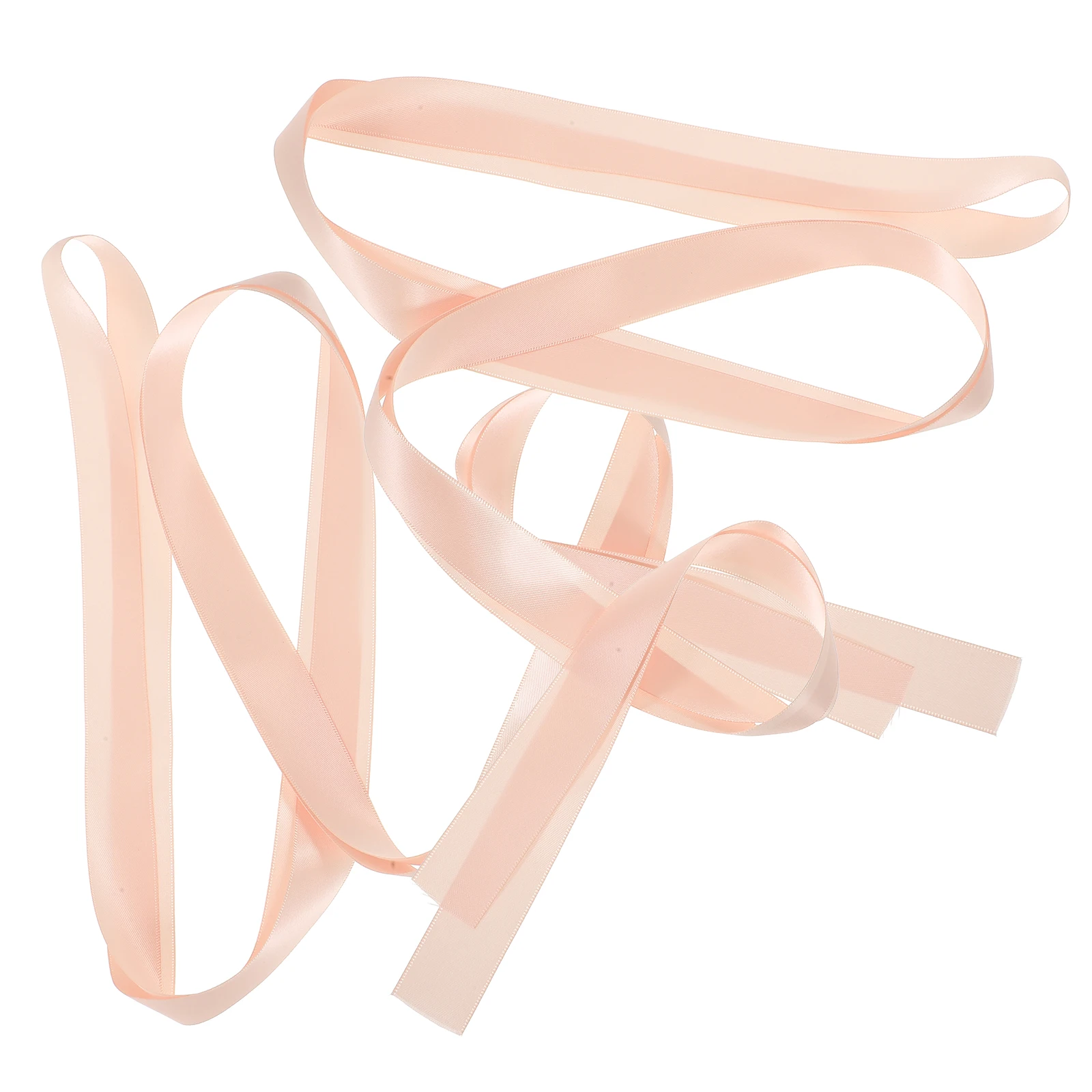

2pcs Satin Pointe Shoe Ribbons Pink Ballet Dancing Accessories Women Shoelace Supplies Comfortable Durability Easy Sew