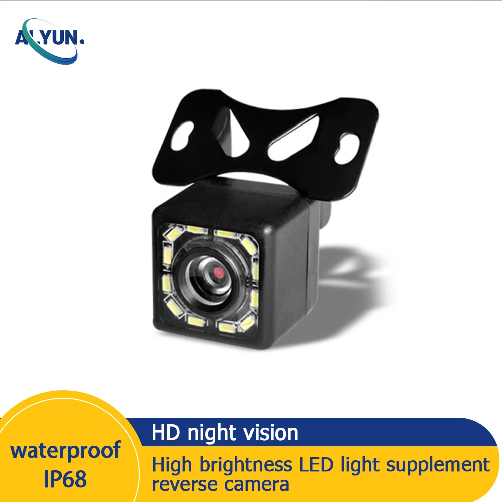 

Car Rear View Camera 12 LED Night Vision Reversing Auto Parking Monitor CCD Waterproof 170 Degree HD Video