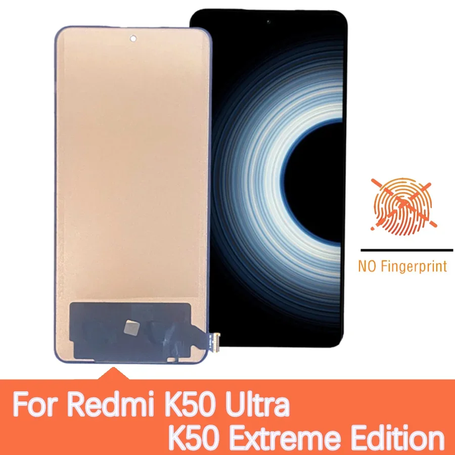 

6,67-дюймовый TFT ЖК-дисплей для Xiaomi Redmi K50 Ultra LCD 22081212 Дигитайзер сенсорного экрана C для ЖК-дисплея Redmi K50 Extreme Edition