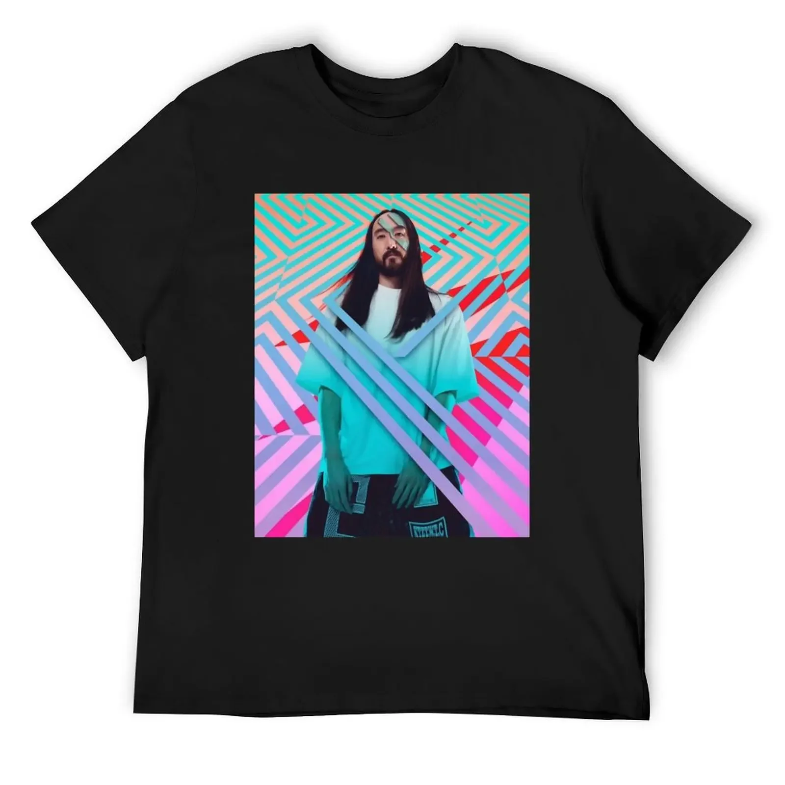 DJ Steve Aoki T-Shirt anime tshirt quick drying mens graphic t-shirts anime