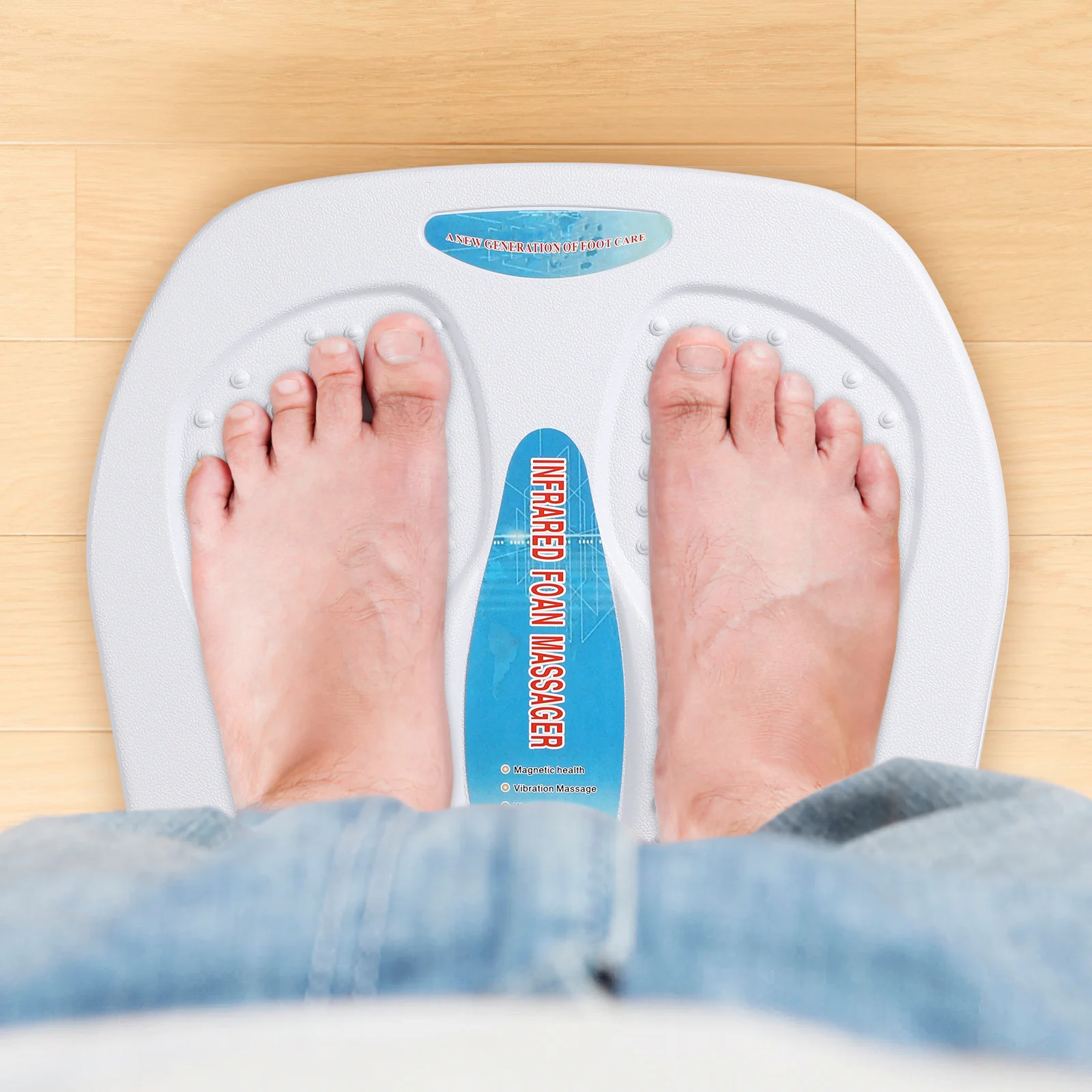 

Foot Massager Machine Heated Electric Multifunctional For Fatigue Relief One Button Operation Safe Reliable Foot Care Spa