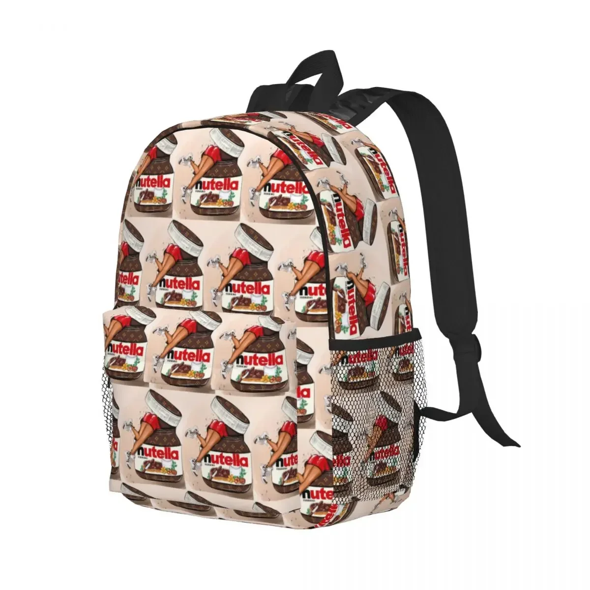 

Рюкзак Nutella Cutie, студенческая сумка для книг для мальчиков и девочек, детская школьная сумка, компьютерные сумки на плечо для мужчин и женщин