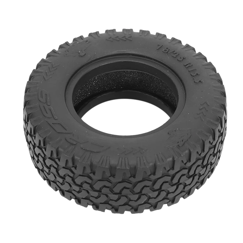 2PCS 1.55 Inch Rubber Tires For 1/14 Rm8 Baja RC Rock Crawler Remote Control Car Tyres