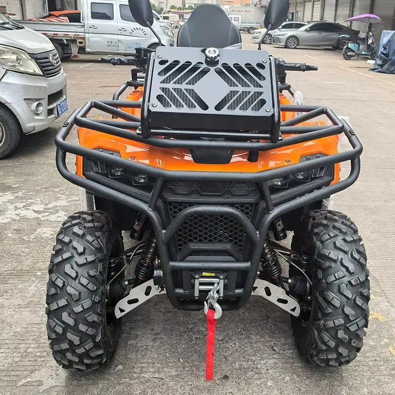 500cc 4x4 ATV Twin Cylinder 33KW Electric Start Adult Quad Bike Off-road 4 Wheeler Utility Farm All Terrain Vehicle Winch 4WD