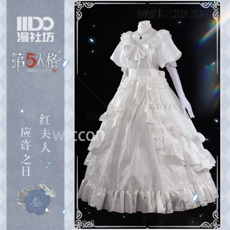 Anime juego Identity V Cosplay Loody Queen disfraz Mary Lolita vestido peluca mujer Halloween Navidad traje de boda elegante personalizado