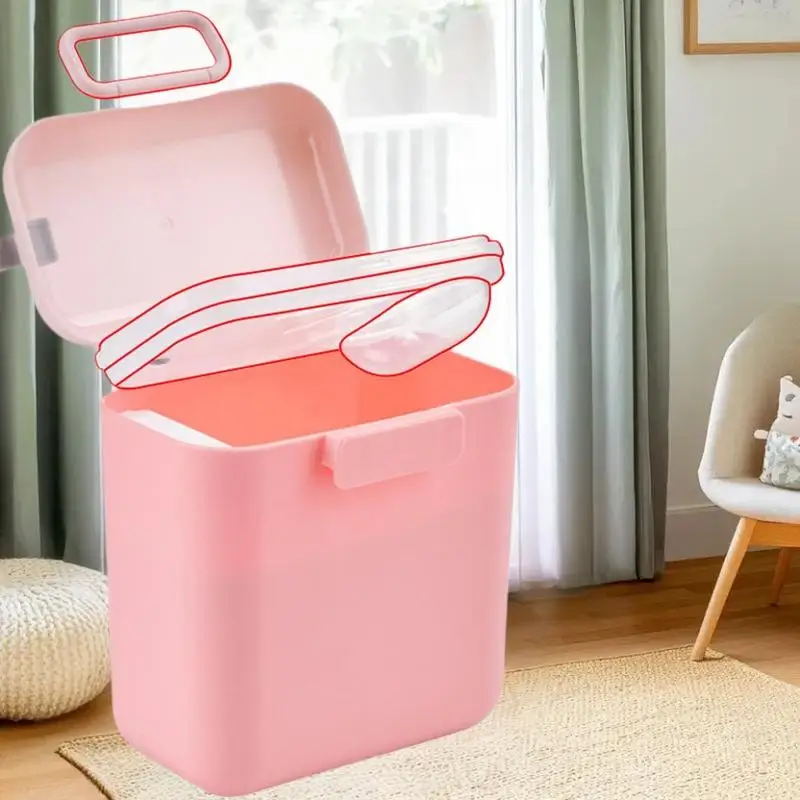 صندوق مسحوق حليب الأطفال، صندوق تخزين مسحوق الحليب بسعة كبيرة، صناديق مسحوق الحليب المحمولة للأطفال بأنماط مختلفة #5