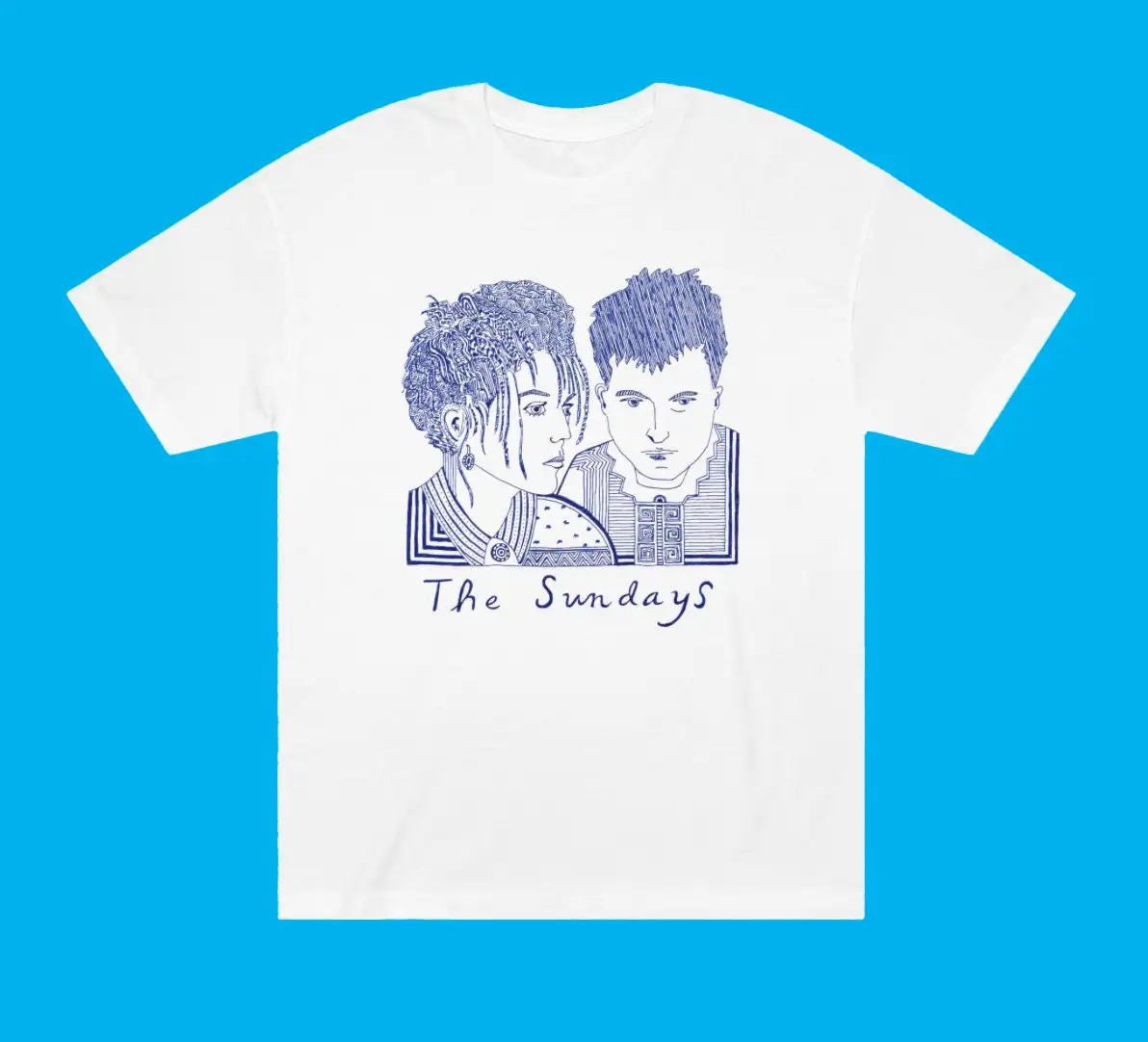 

Футболка The Sundays с оригинальным рисунком Тимоти Халла