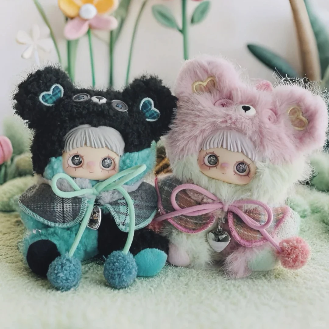 Genuine Maymei Tiny Bears Cookie Series Blind Box Kawaii Vinyl Face Keychain Mystery Box Anime Figure Decor Collection Kid Gifts