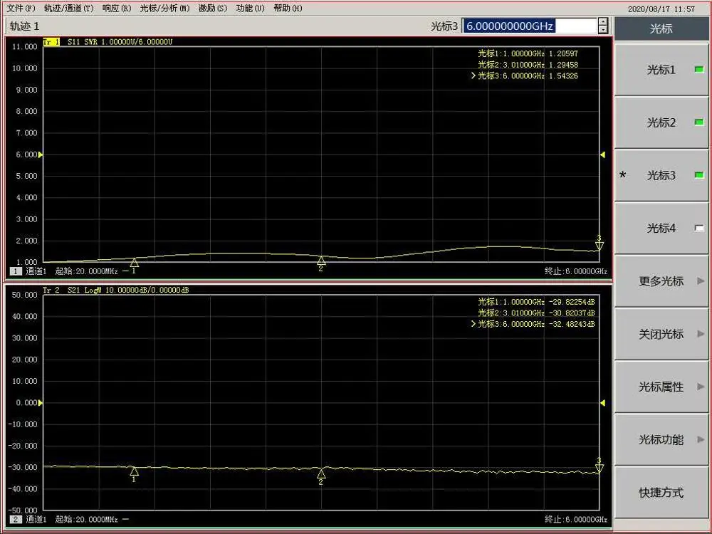 Imagem -03 - Atenuador Fixo Sma do Atenuador do rf de Dc6000mhz 30w 30db para o Analisador do Espectro do Medidor do Poder do Amplificador do rf do Rádio