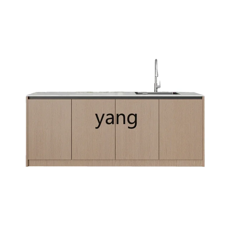 lmm  Outdoor Slate Operating Table Courtyard Pool Integrated Basin Garden Villa Company Tea Bar