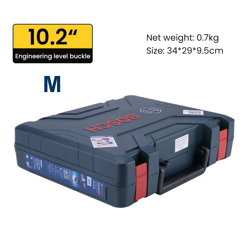 Portable Storage Case for Bosch Electric Tool High Quality Made Storage Box for Drill /Screwdriver/Power Tool  4 Types Size Bins