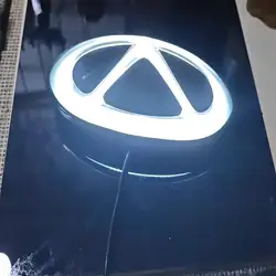 for Chery Tiggo 7 Pro 2021 2023 Luminous Car Logo Grille Badge Modified Automobiles Parts Accesorios Para Auto Tools