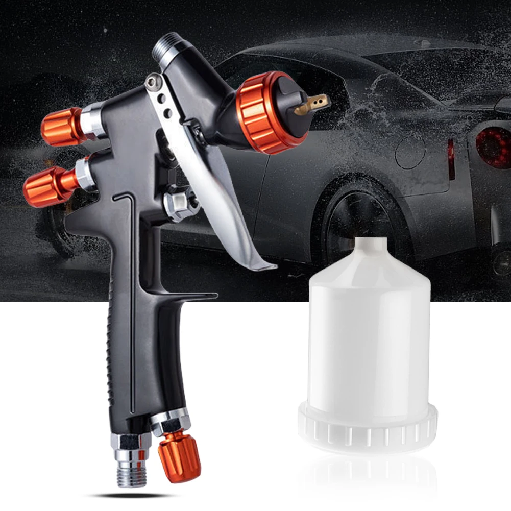 High Quality Spray Gun 1/1.2/1.3/1.4/1.8mm Nozzle Painting Gun Car Aerograph Pneumatic Gun DIY Spray Paint Kit For Car Painting