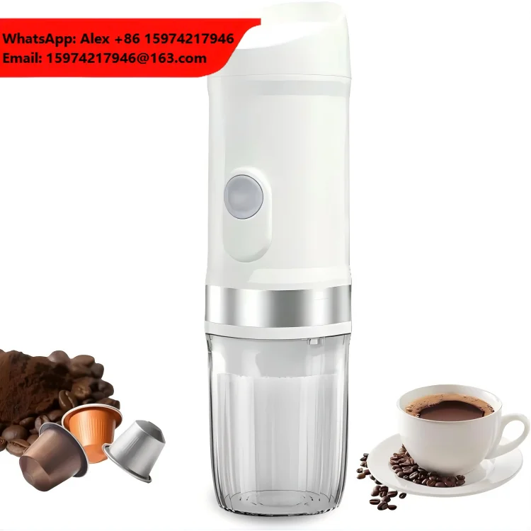Wintop 3-in-1 Portable Coffee Maker Mini Handheld Self-Heating Espresso Coffee Maker With USB And Type-C 20 Bar