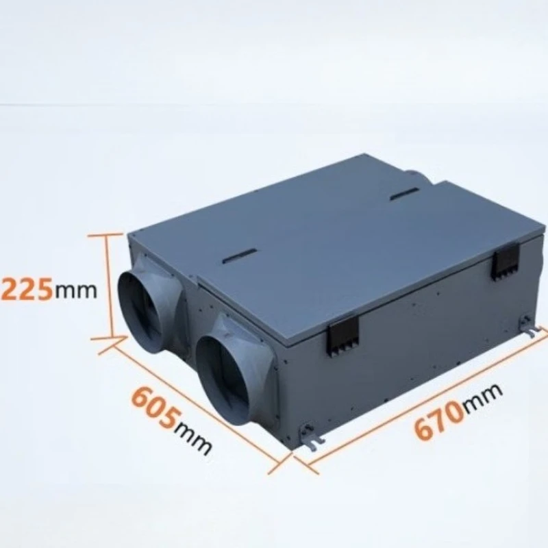 

Filter two-way ventilation fresh fan, basement commercial with heat exchange fresh fan