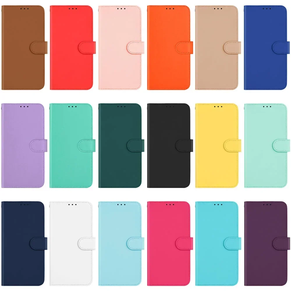 Wallet Magnetic Flip Leather Case For iPhone 16 Pro Max 15 Plus 14 Pro 13 Pro Max Stand Phone Cover Shell