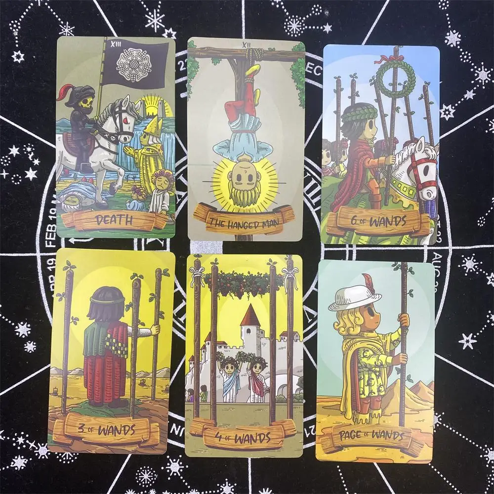 Smithtiny tarot cards board games  for divination personal use tarot deck full English version