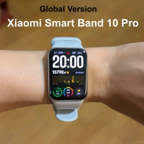 Глобальная версия Xiaomi Smart Band 10 Pro 2026: Новинка