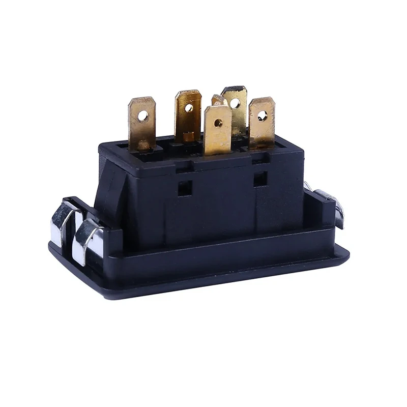 Switches Relays Universal 6pin 12-24v Car Electric Window Switch Button Cover Auto Power Controller Toggle Switch Auto Parts