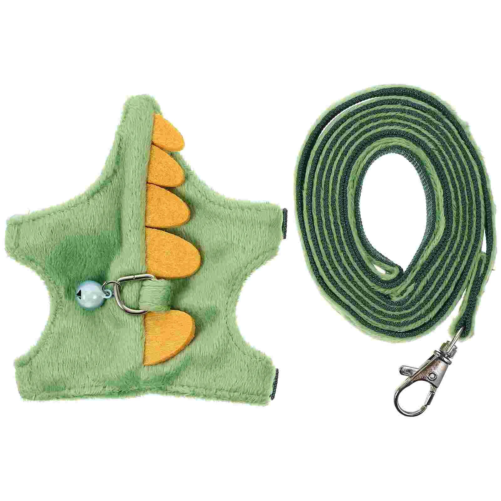 

Pet Leash Small Animal Vest Wear-resistant Pets Harness Ferret Traction Short Plush Decorative