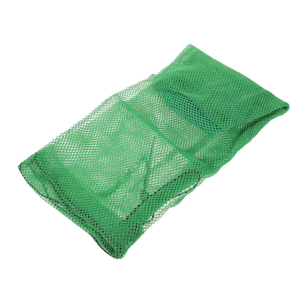

Portable Fishing Net Bag Basket Clam Outdoor Bait Bags for Mesh Storage Crab Nets Green Collapsible