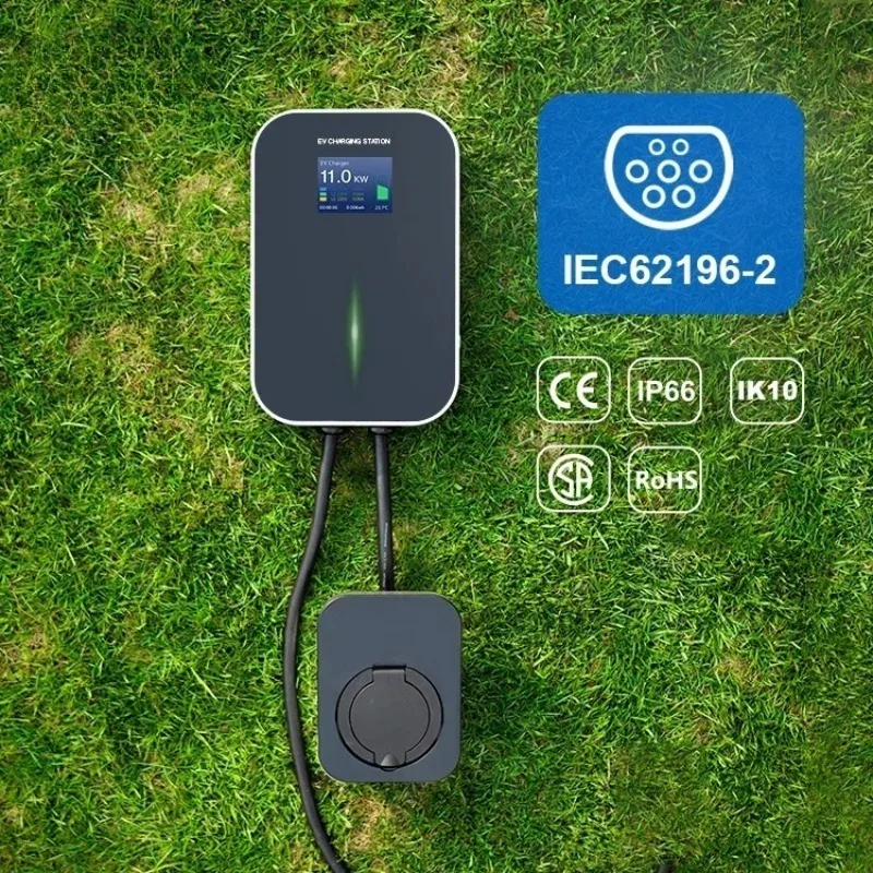 11kw 16A 3상 와이파이 월박스 전기차 충전기 전기차용 충전 스테이션