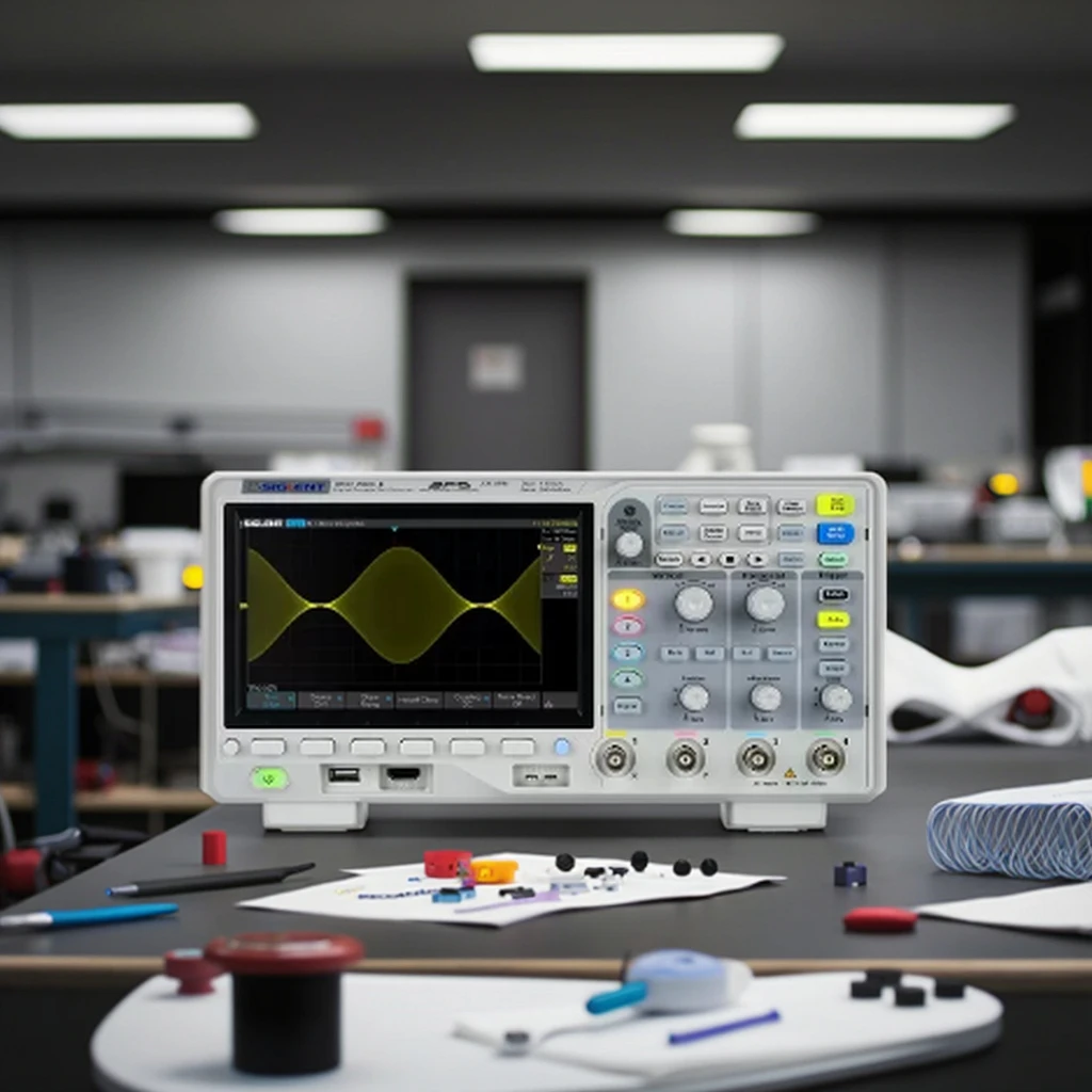 ออสซิลโลสโคปดิจิตอล SDS1104X-E - Digital Storage Oscilloscope 4 Channel 100Mhz บทวิจารณ์และราคา
