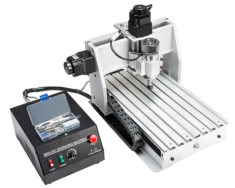 Premium 3020 3-Axis Mini CNC Router Kit, DIY 3D Engraving Machine for Wood & Sign Making, USB 2.0 Control System