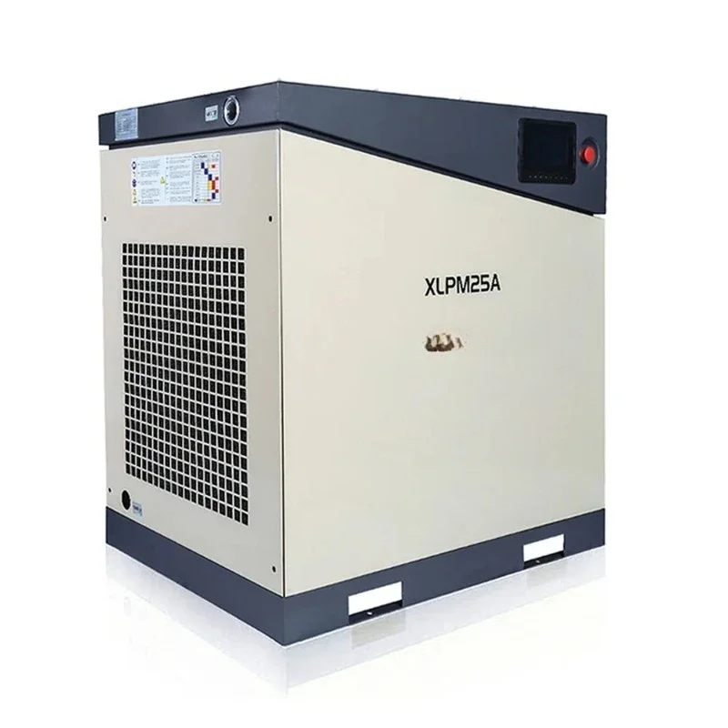 XLPM20A high efficient AC direct driven industrial air screw compressor with inverter