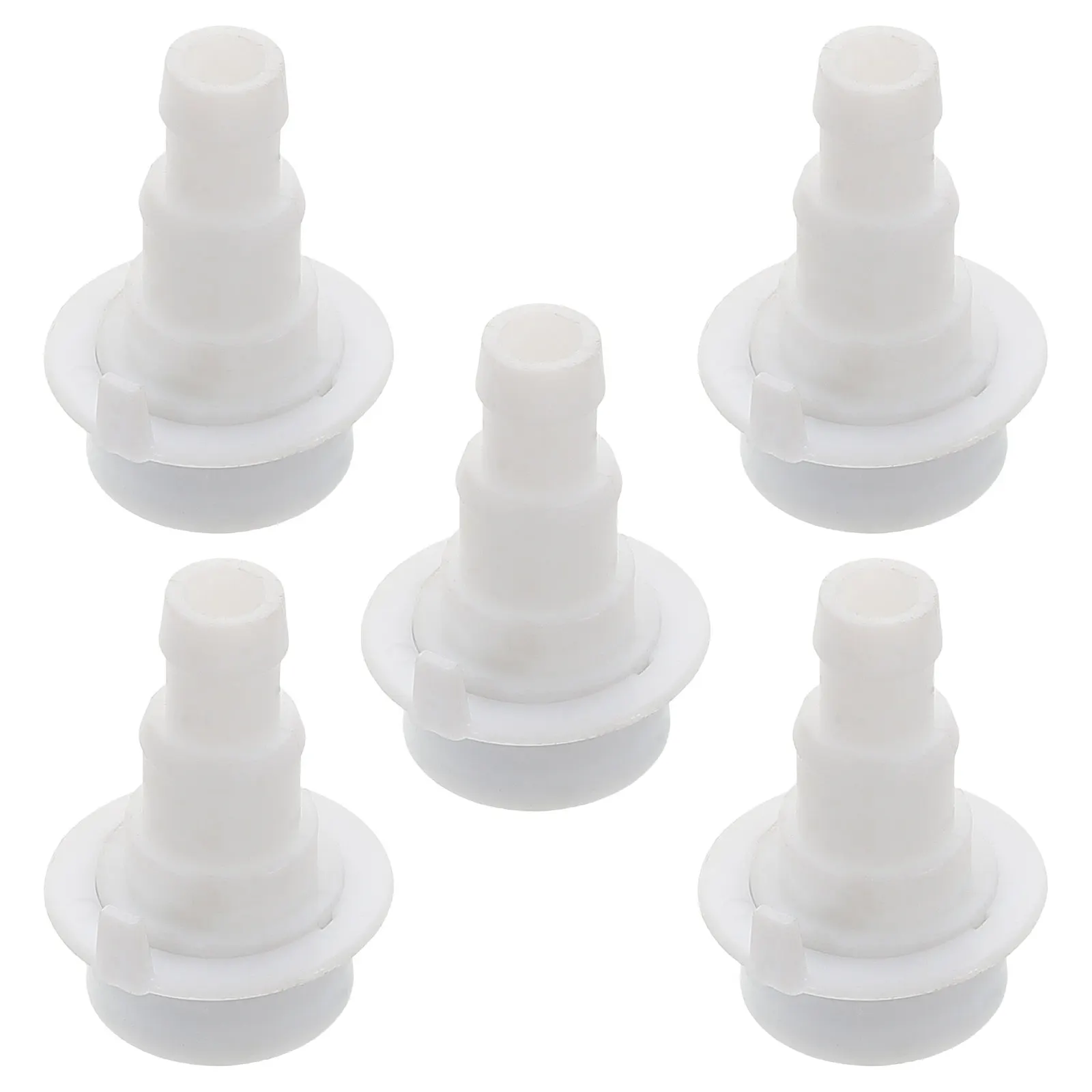 5Pcs Washing Machine Quick Connect Water Inlet Valve Adapter Space-Saving Design Hose Connector for Laundry Accessories