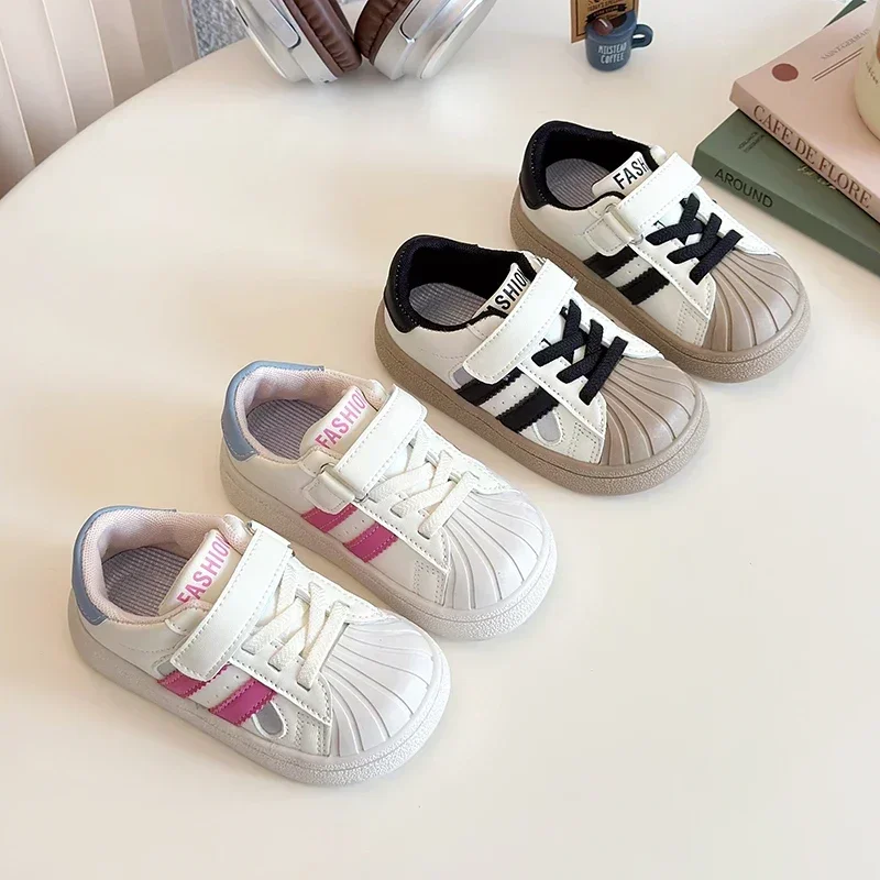 

Kids Casual Shoes Sneakers Boys Sport Breathable Tennis Sneaker Baby Children Girls Shoes Spring Fashion White Flat Running Shoe
