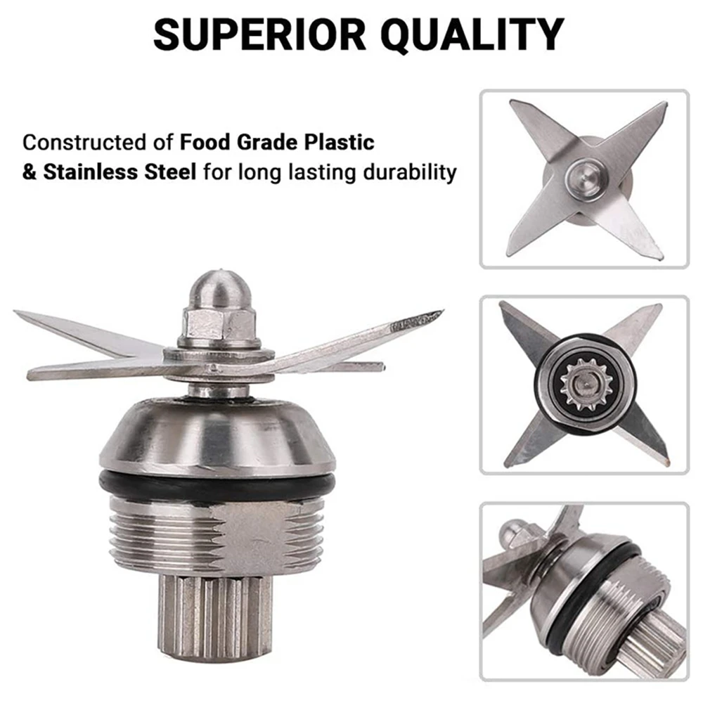 Блендер с мокрым лезвием в сборе с гаечным ключом и набором инструментов для снятия головки привода, запасные части для серии Vitamix 5200