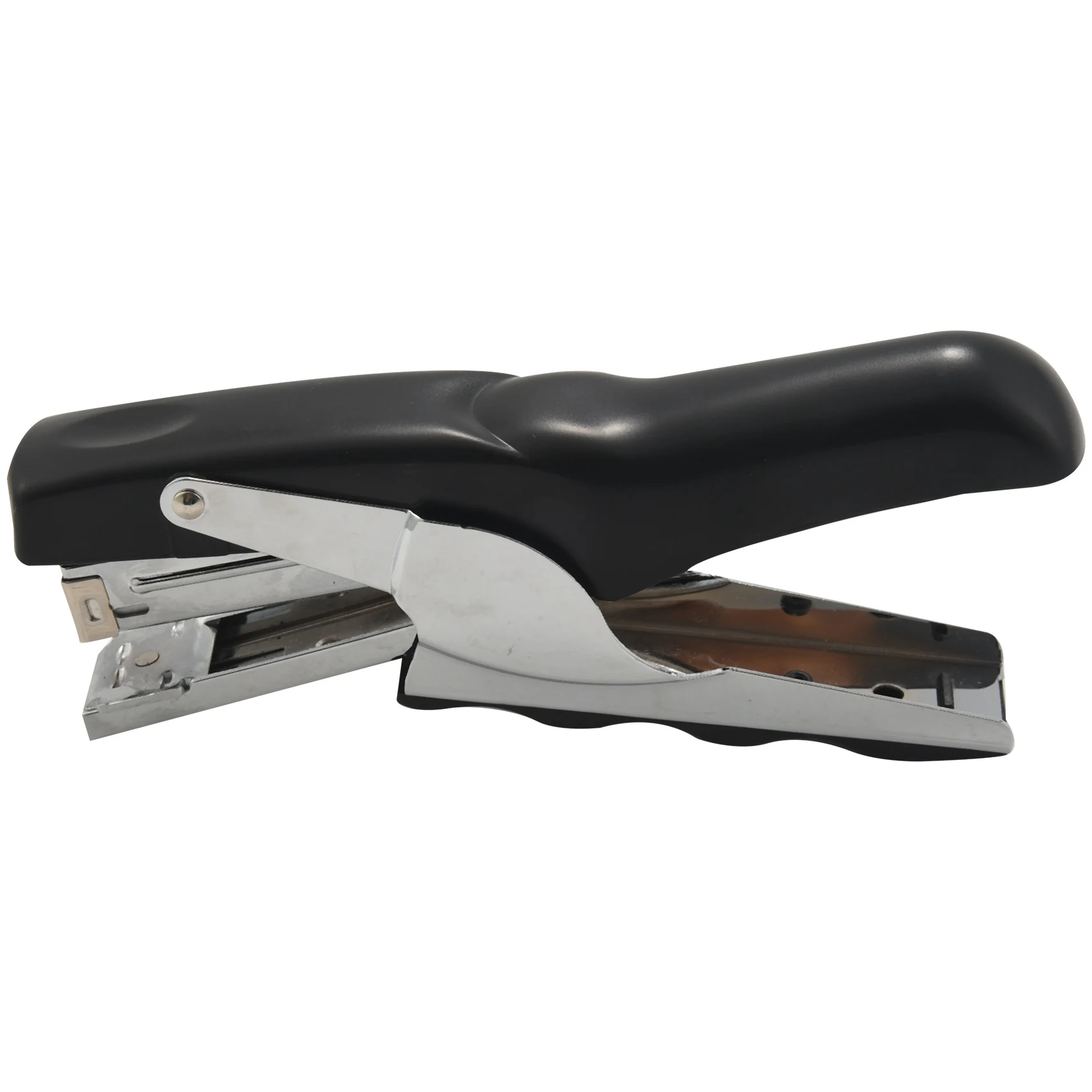 เครื่องเย็บแบบหนีบสําหรับเครื่องเย็บกระดาษตั้งโต๊ะสําหรับงานหนัก 20 หน้าสําหรับเครื่องเย็บกระดาษสํานักงาน (สีดํา)