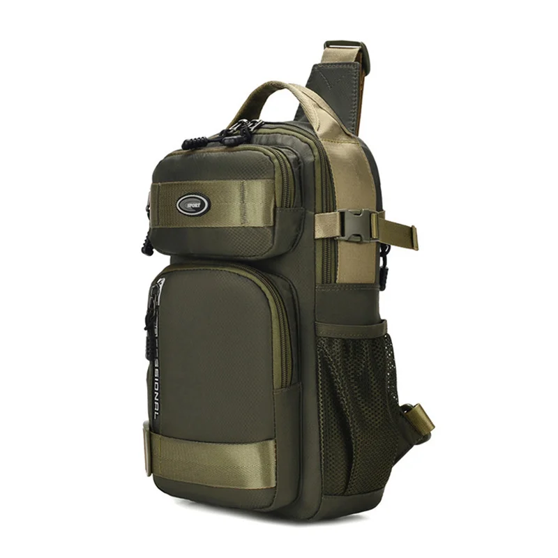 

Men's Large Capacity Shoulder Bag High Quality Waterproof Fashion Casual Outdoor Travel Messenger Bag Multifunctional Chest Bag