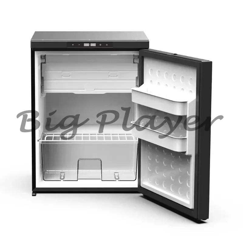 12/24V Outdoor  CR65X OEM Custom Color Reversible Door Mini Mobile Home Camper Fridge for RV Appliance
