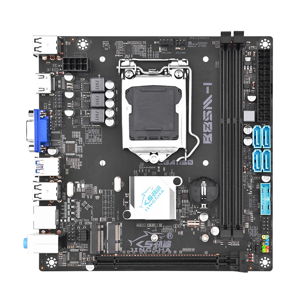 Imagem -06 - Placa-mãe do Computador do pc de Desktop Lga 1150 Nvme M.2 Sata3.0 Usb 30 B85m-i Itx 4ª Geração do Apoio Núcleo i7 i5 i3 B85m-i