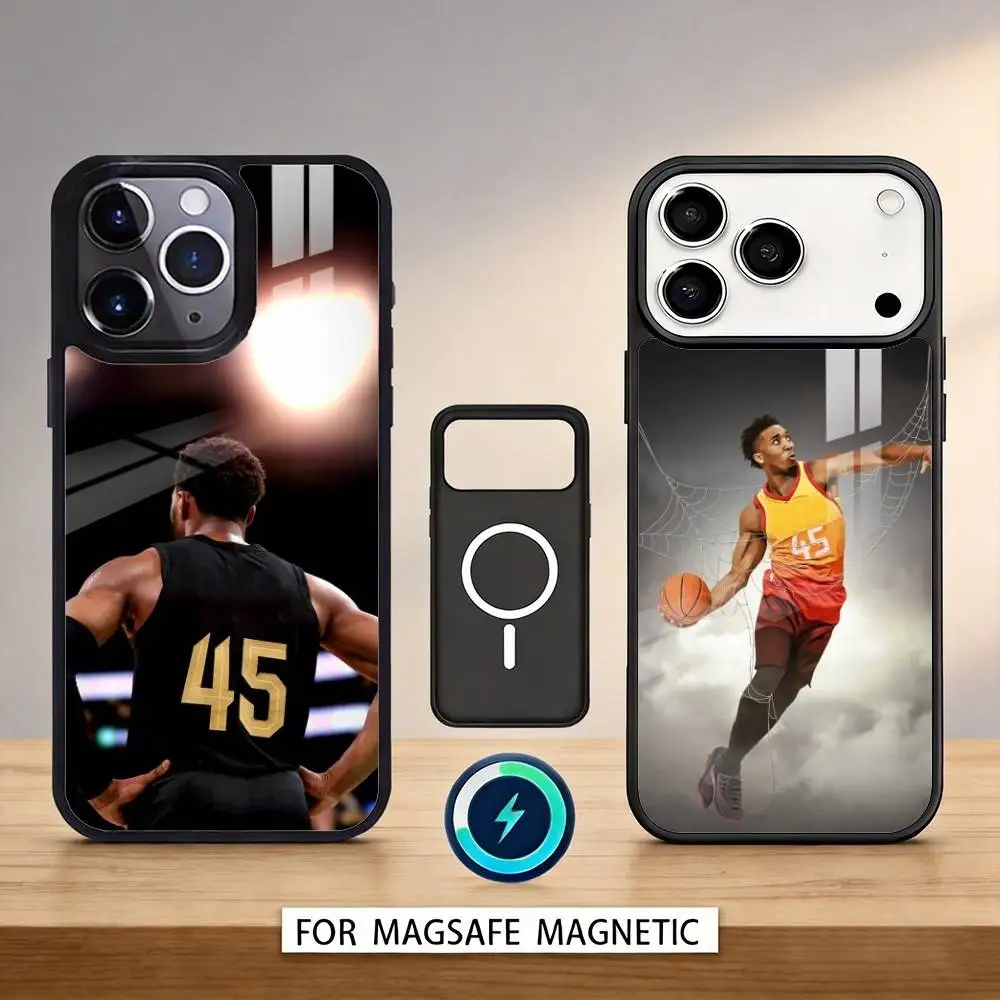 

D-Donovan M-Mitchell basketball Phone Case For iPhone 17,16,15,14,13,12,Pro,Max For Magsafe Magnetic Wireless Charging