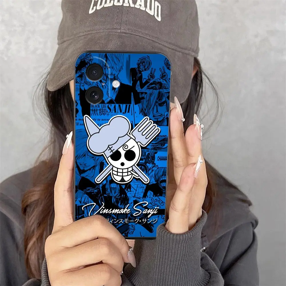 One P-Piece Comics Logo Cover Phone Case For iphone Apple 17 17E AIR 16E 16 15 14 8 7 Plus 13 12 11 XR Pro Max SE4 Shell Funda view 2