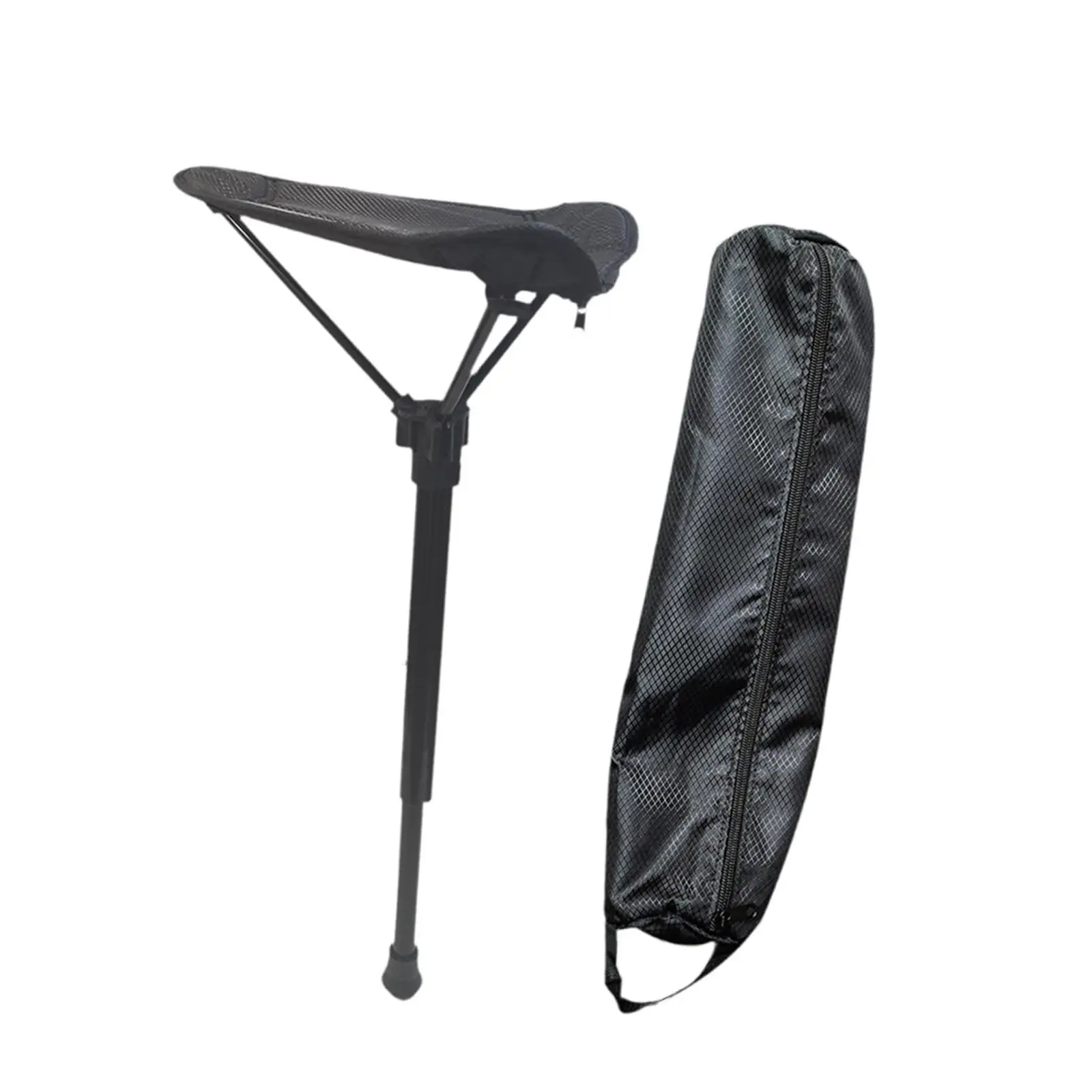 

Single Leg Fishing Stool Portable Telescopic Seat for Walking Outdoor Sports