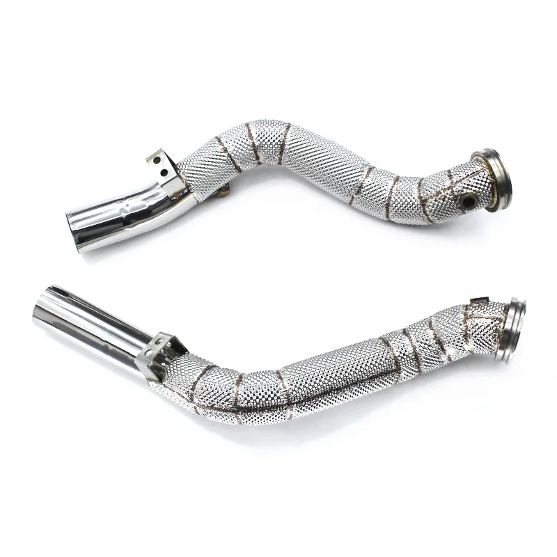 

Head Section High flow Pipes Exhaust Pipes branch downpipe Exhaust Pipe with catalyst for Maserati Ghibli 3.0T 2014-2016