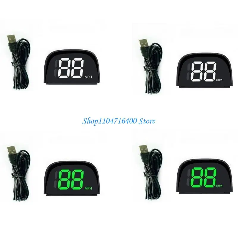 

y1gd Universal Auto Speedometer with Clear Display Non Reflective Vehicle Speed Meter