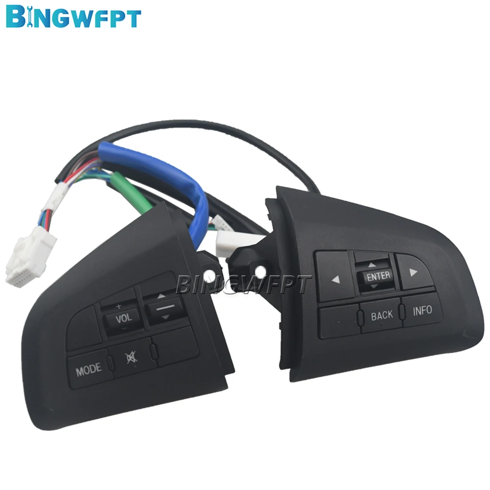 High Quality Steering Wheel Button With Backlight Wire For Mazda 3 BL Mazda CX5 CX-7 2011-2015 Control Switch