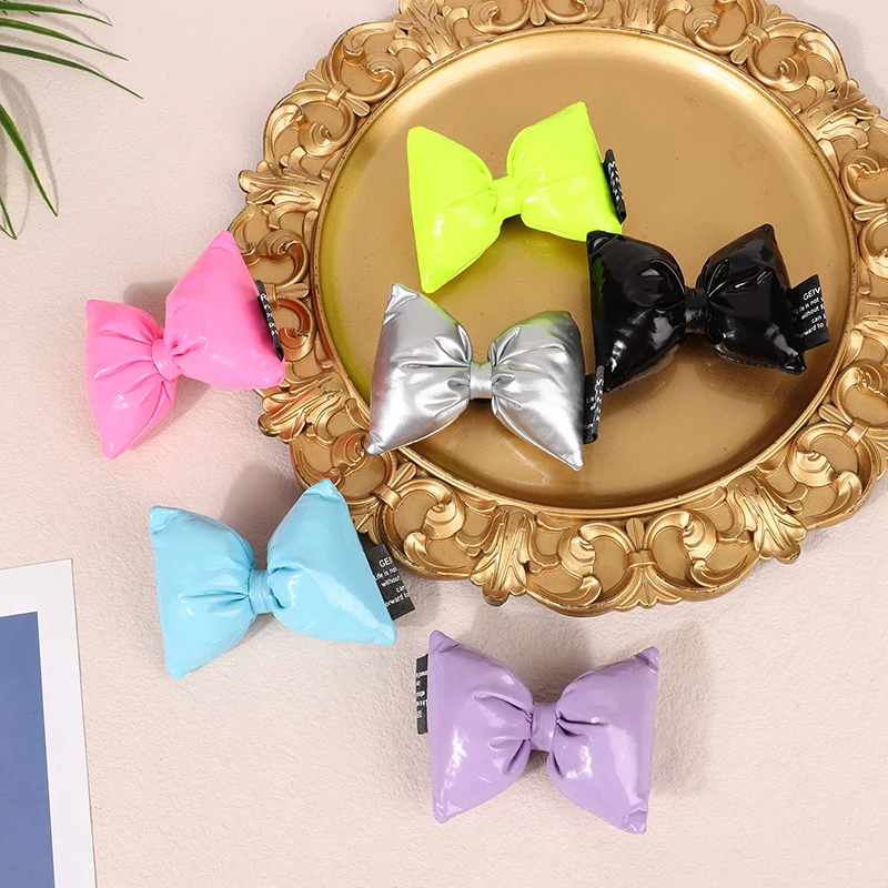 1Pcs Multi Color Sweet Style Cute Bow Shoe Accessories DIY Fashion Elegant Shoe Charms For Sandals Shoe Buckle Decorations