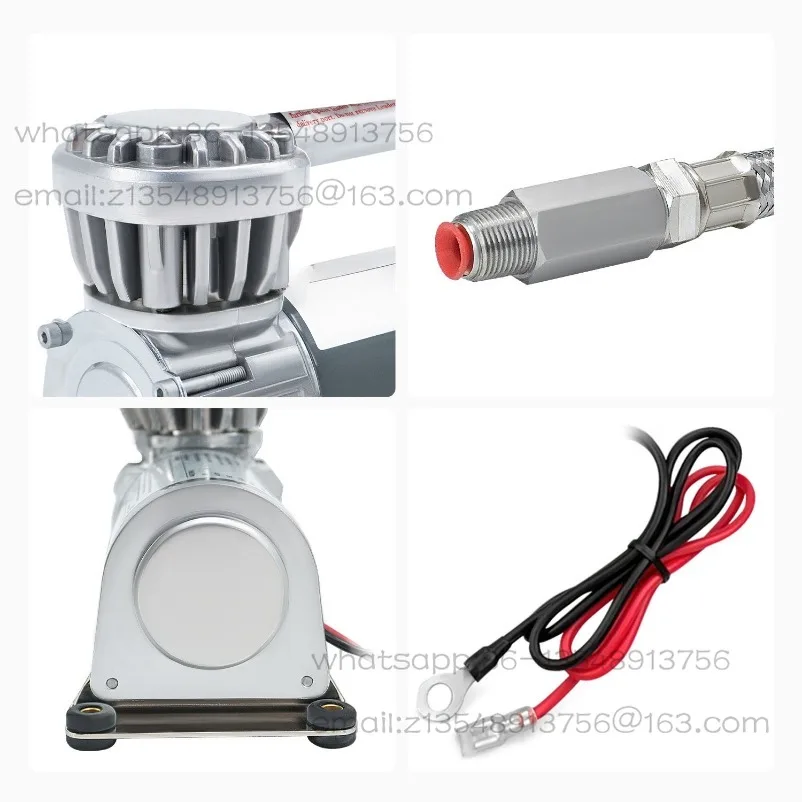 150C Micro Compressor 12V24V DC Air Pump Robot Air Suspension Needleless Injection Shock Wave IP67