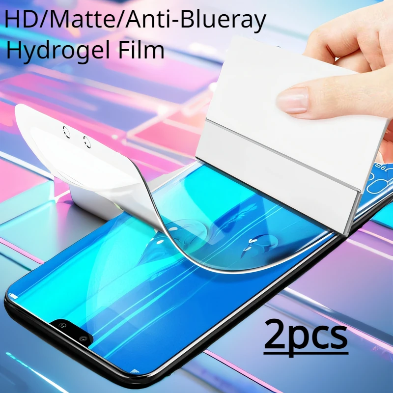 2Pcs Matte/HD/Anti-BlueRay Hydrogel film on Cubot KingKong 9 8 7 5 Pro Screen Protector Cubot King Kong Power Star mini 3 2 Film