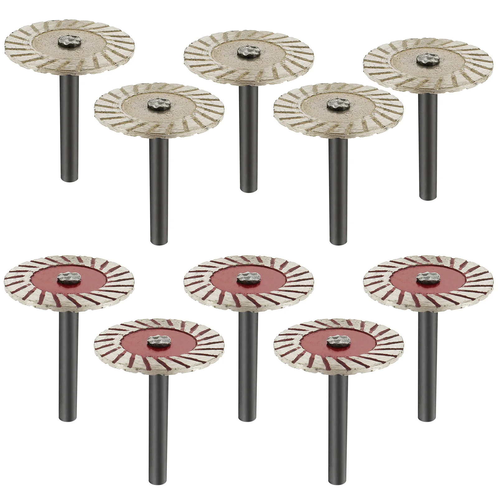 

10Pcs Diamond Saw Blade 40mm/1.6 Inch Sharp Diamond Cutting Wheel Wet and Dry Wear Resistant Cutting Disc Wheel for Marble