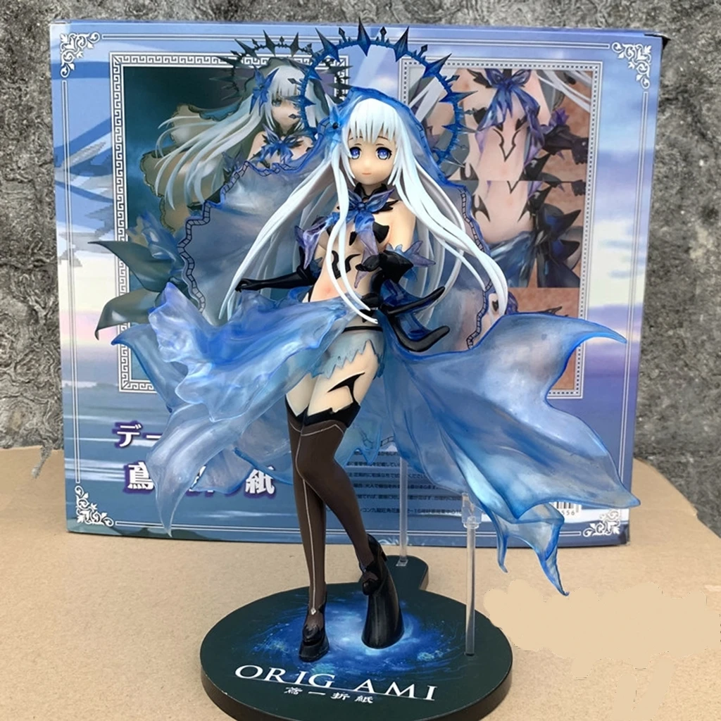 

In Stock Date A Live II Tobiichi Origami Inverted Ver Pulchra Japanese Anime Action Figure Toy Game Collectible Model Doll