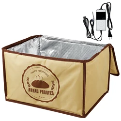 Versatile Dough Proofer with Heater Temperature Control Dough Proofing Box Collapsible Timing Dough Proofer for Making Bread