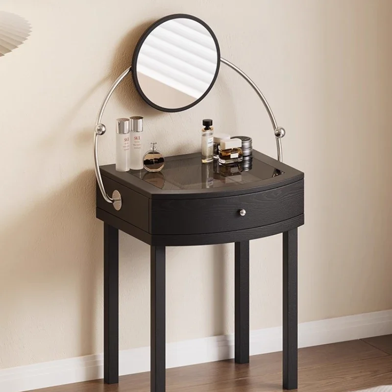 

Regale Console Light Luxury Makeup Table Mirror Small Table Vanity Makeup Vanity Desk Craft Dresser Penteadeira Salon Furniture